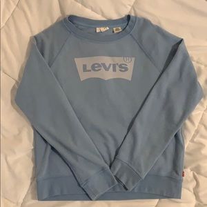 Levi’s The Graphic Classic light blue crewneck